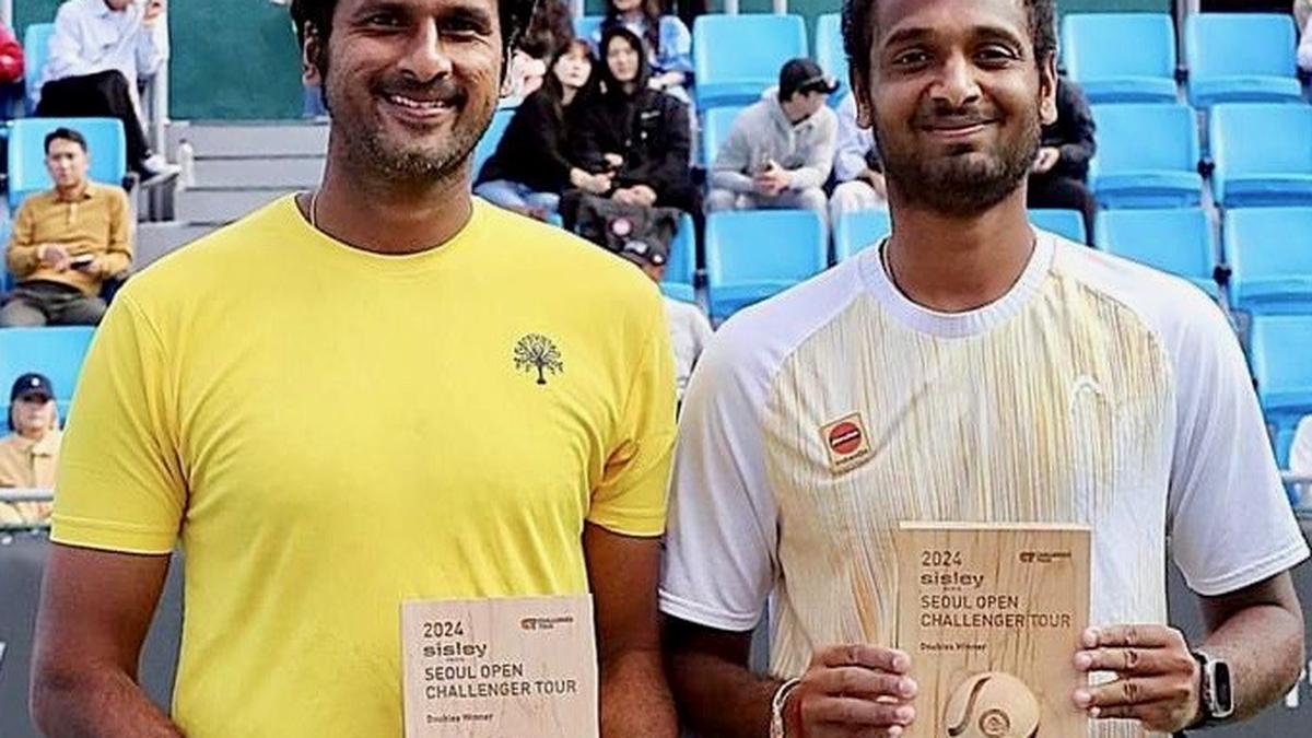Indian sports wrap, November 3 MyneniRamkumar pair wins doubles title